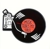 “Music Heals My Soul” Enamel Pin