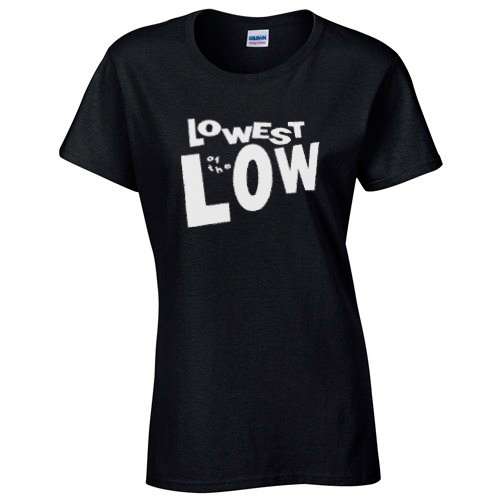 Women’s Lowest of the Low Original Logo Black T-shirt