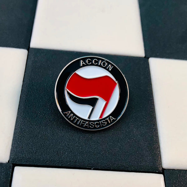 Antifascist (Spanish) Enamel Pin
