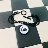 Lowest of the Low Black Multi-Chain Bracelet