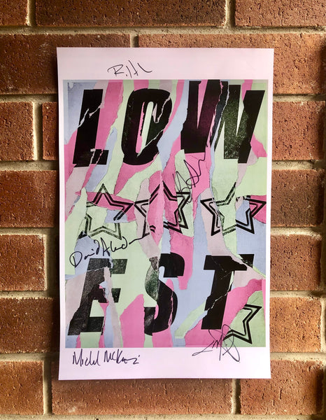 Lowest of the Low Signed Poster