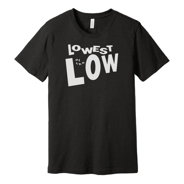 Men’s Lowest of the Low Original Logo Black T-Shirt